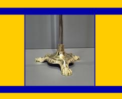 پایه پنجه شیری طلایی