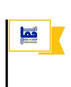 پرچم اهتزاز با ((حلقه فلزی))