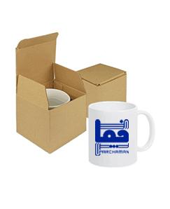 لیوان سفید سرامیکی